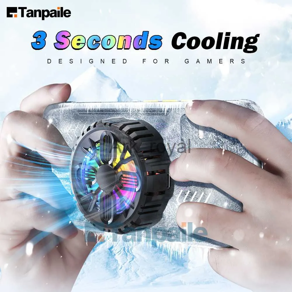 Inne akcesoria do telefonu komórkowego Tanpaile 10W Semductor Cooler Telefon Radiator Mini Cooling Wan