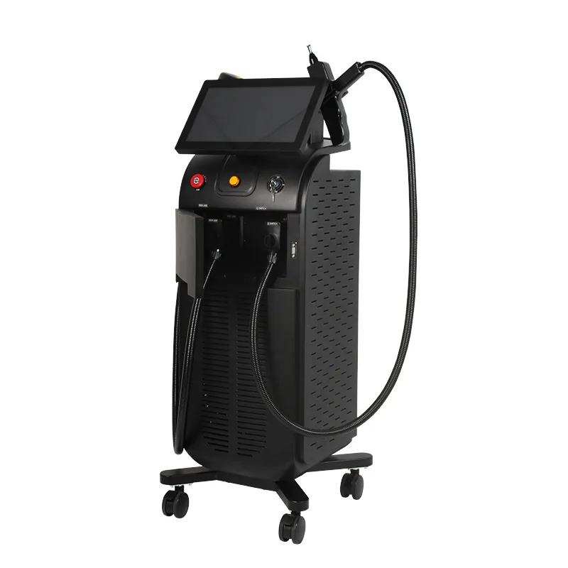 CE approuvé professionnel Nd Yag Laser détatouage 532nm 1024nm 1064nm traitement de poupée noire 808nm Diode Laser épilation équipement de soins de la peau