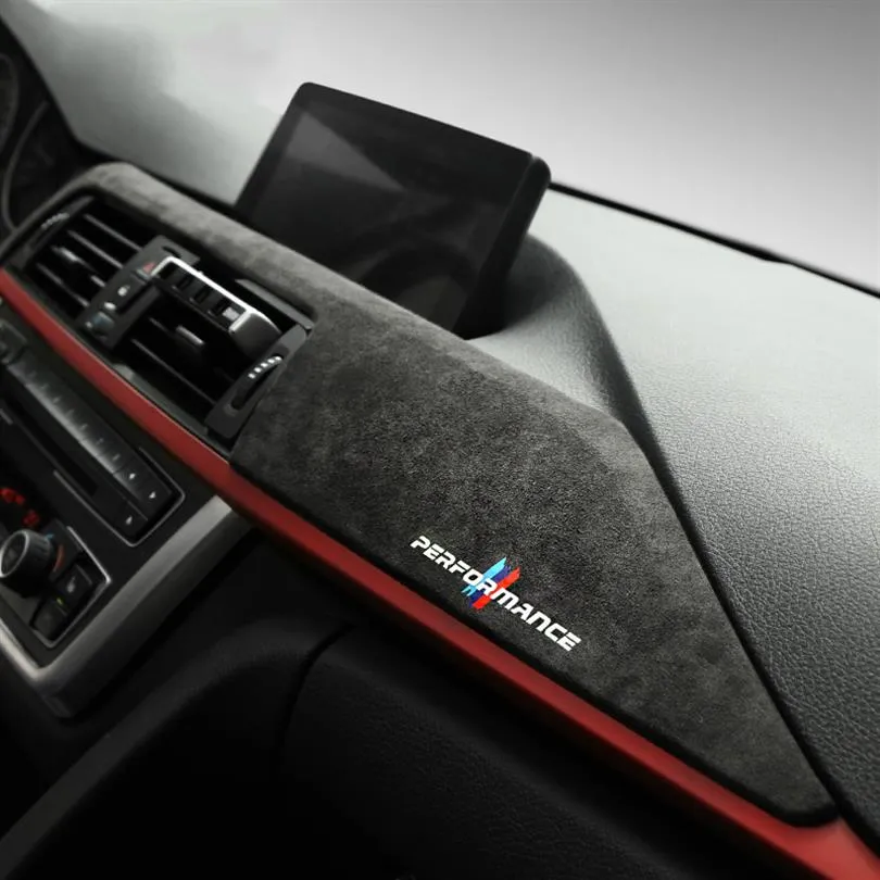 Alcantara Wrap Auto Dashboard Panel ABS Abdeckung Trim Auto innen