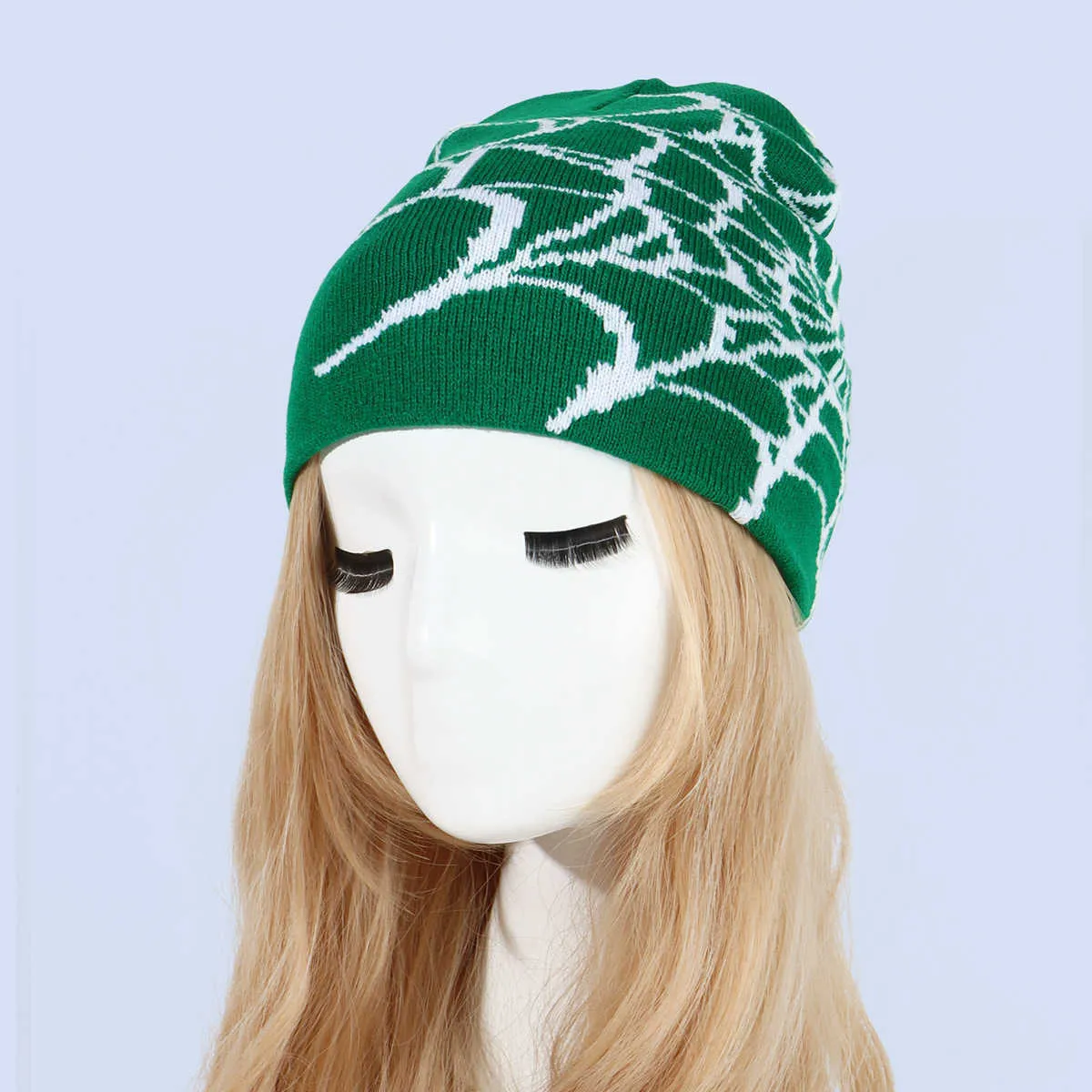 帽子 GOR / BEANIE / ACRYLIC ZKLCRYTR Double Wing Beanie Hat Acrylic Knit Warm Winter Hats for