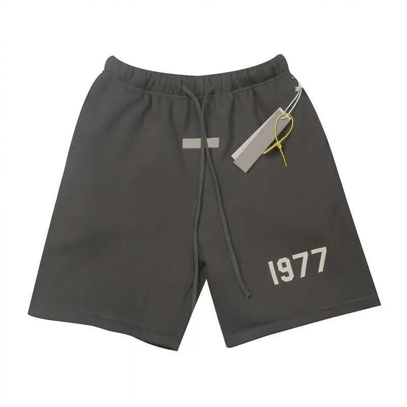 Fear off 1977 God Designer-Shorts 1977 Cotton Brand Ess Herren-Shorts Hip-Hop-Tanzhose Paare Joggers Hosen Street Man Short Damen Streetwear Asiatische Größe S-XL XNVJ