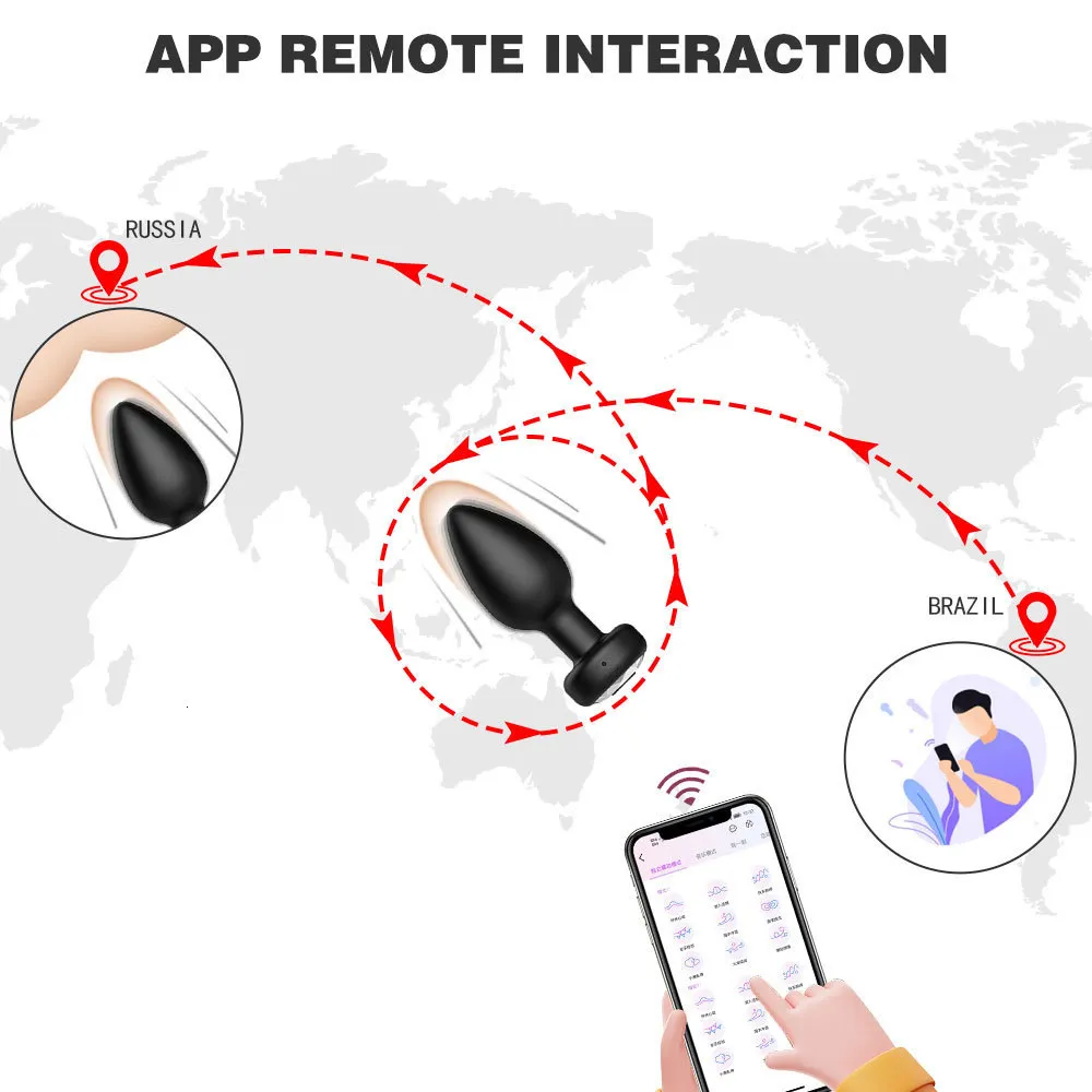 Tumup App Bluetooth Control Medical Silicone Anal... From Zhengrui08, $9.39 