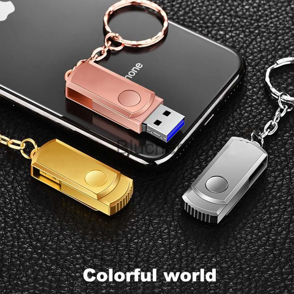 Cartes Mémoire Clé USB Haute Vitesse Usb 30 Pen Drive 2 To Métal