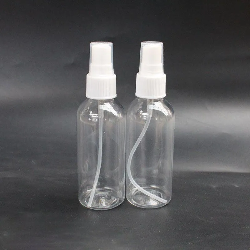 Groothandel Lege Sample Spray Flessen 80 ml Clear Plastic Parfumflesje Flesjes 1500 stks/partij DHL Gratis Verzending Vkjcu