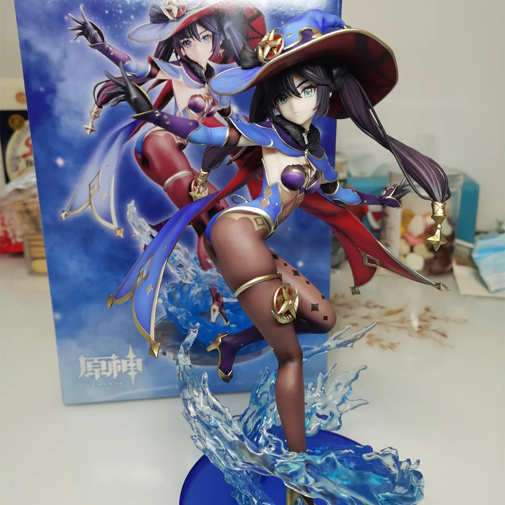 Anime Manga 25cm Game Genshin Impact Figure Mysterious Girl Mona Kawaii  Figures Figurine Anime PVC Statue Model Doll From Allseasonsyy, $65.53 |  DHgate.Com