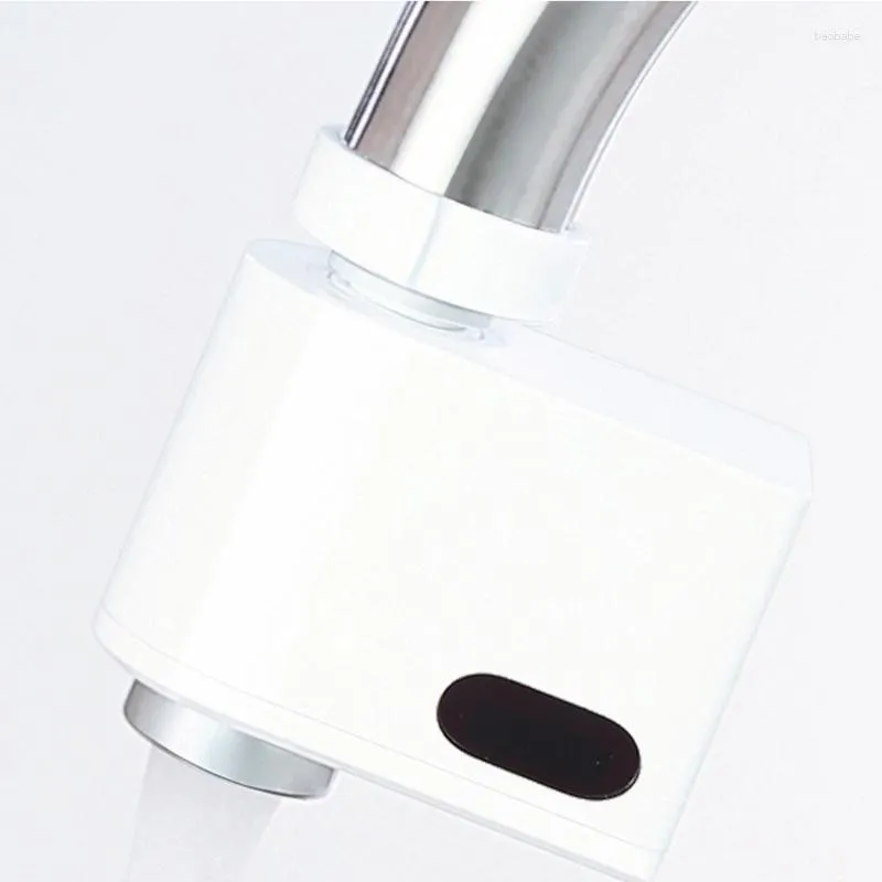 Bathroom Sink Faucets 203F Automatic Faucet Motion Sensor Hand Free Adapter Tap Kitchen Autowater