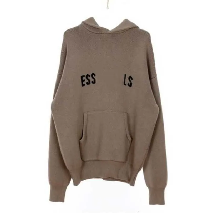 Es Designer Heren Dames Essen hoodie Hoodies Letter Knit Hoody Gebreide truien Casual truien Essent Herfst Winter Lente Mode