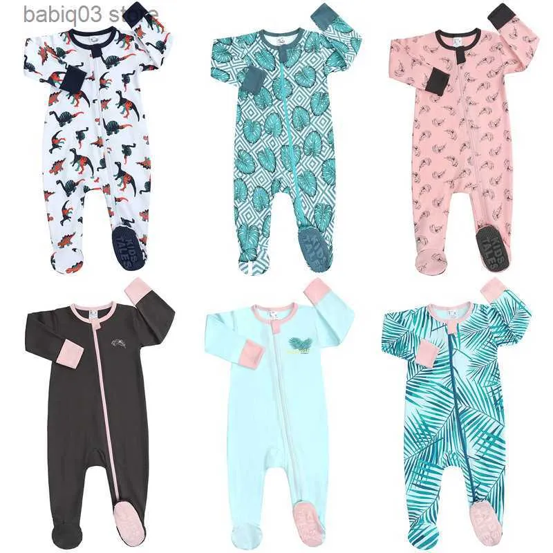 Jumpsuits Baby jumpsuit autumn sole drip glue wrap baby crawling clothes for newborns T230720