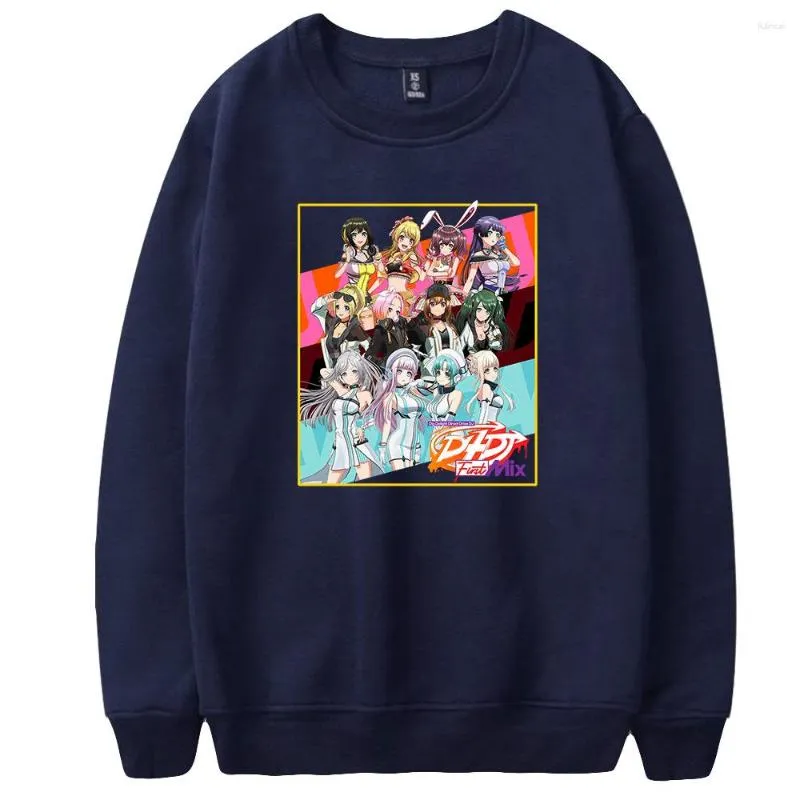 Felpe con cappuccio da uomo D4DJ First Mix Felpa Donna Uomo Manica lunga Pullover Tuta Harajuku Vestiti Anime