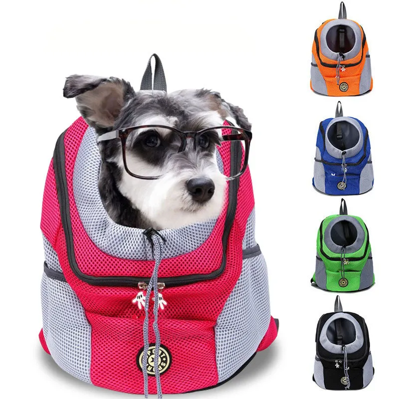 Chien Pet Sac À Dos Chien Sac À Bandoulière Poitrine Sac Out Portable Voyage Respirant Chien Sac Pet Fournitures Universal Voyager Sac À Dos 230719