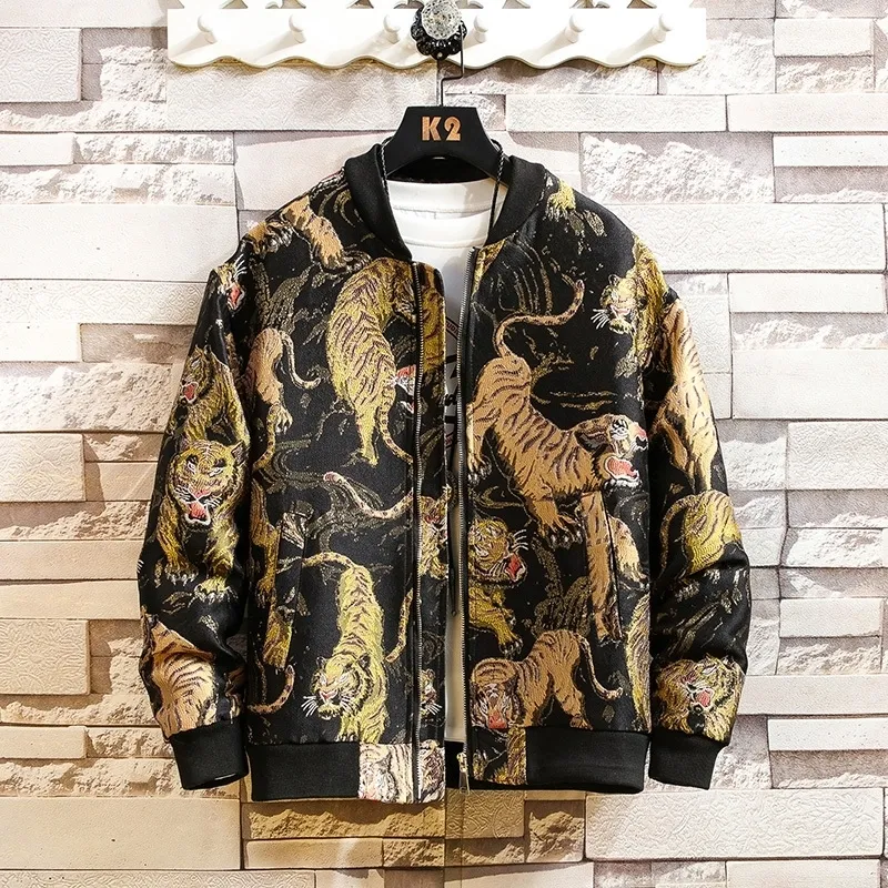 Chinese style bomber jacket best sale