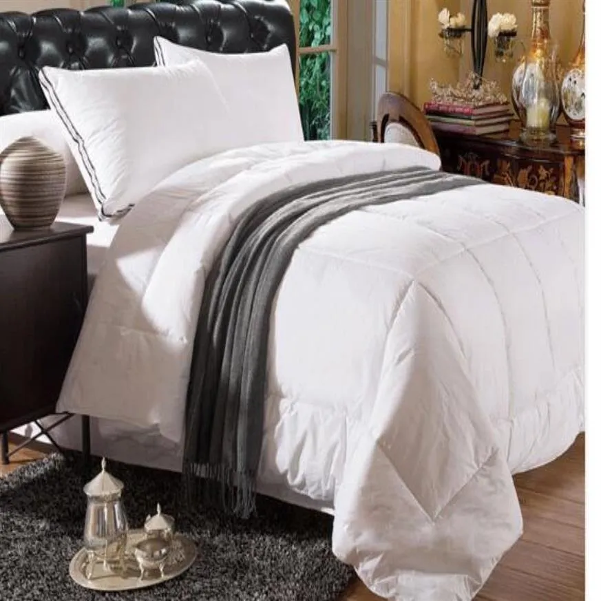 Comforters تقوم بتعيين الإمدادات المنسوجات الكاملة- لحاف لحاف الطبقة المعزي 220x240cm إلى أسفل من King2544 الأوروبية