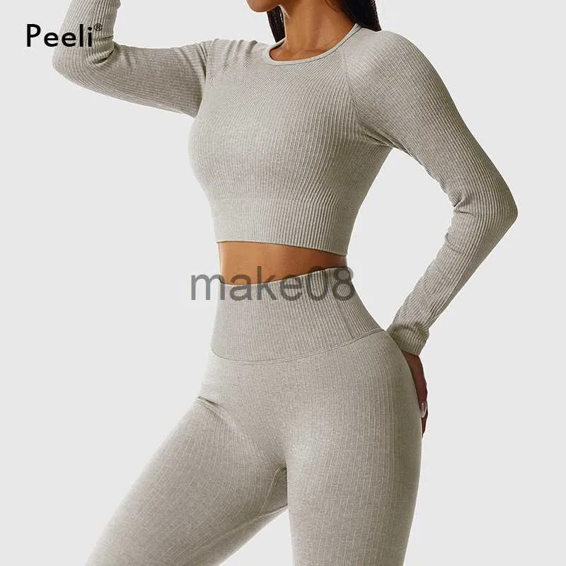 Chándales de mujer Conjunto de 23 piezas Ropa de gimnasia para mujer Conjunto de yoga sin costuras Sujetador deportivo Crop Top Leggings de cintura alta Ropa deportiva de fitness Ropa de entrenamiento Mujer J230720