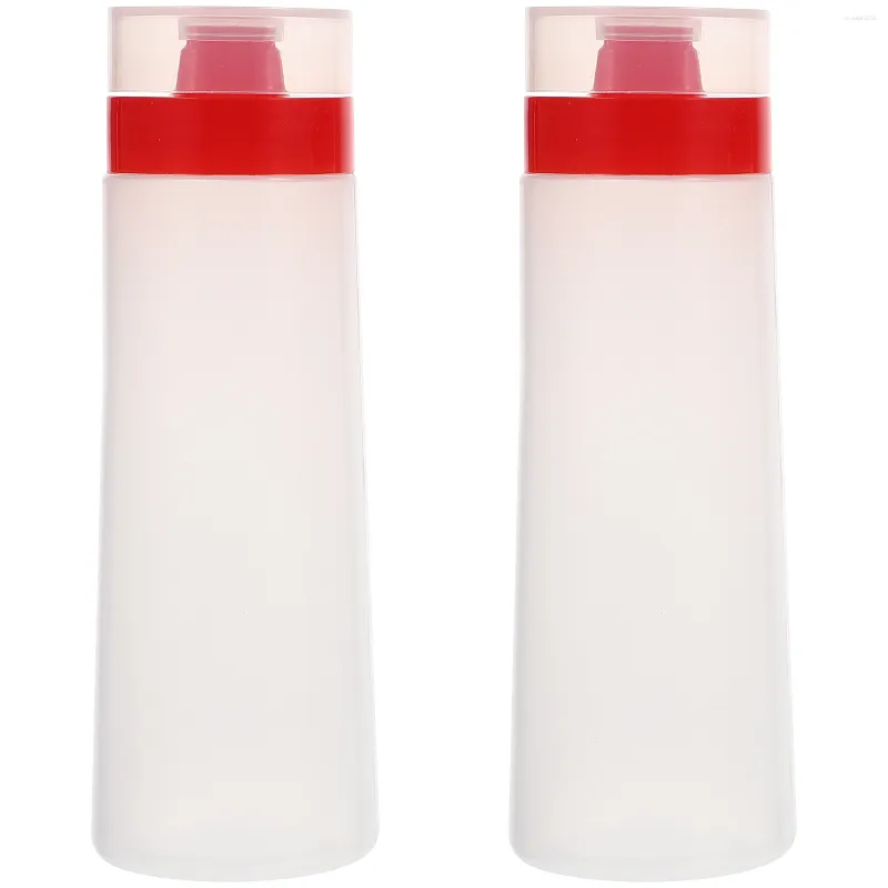 Ensembles de vaisselle 2 pcs bouteille de cuisine bouteilles en plastique bouteilles