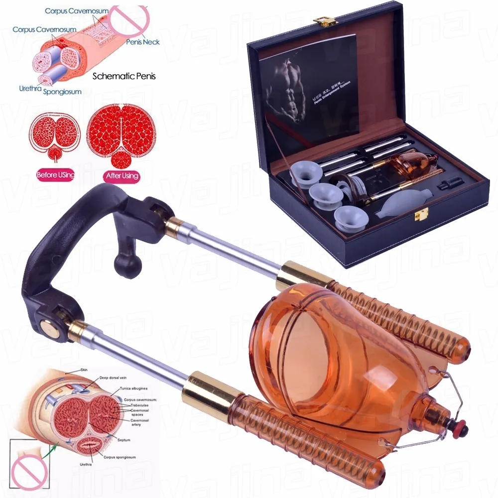 Pomp Speelgoed Size Doctor Penis Expander Belangrijkste Apparatuur Dick Trainer Adult Sex 230719