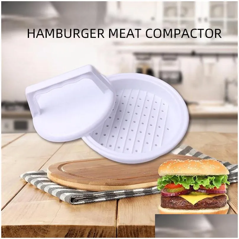 poultry tools hamburger maker round shape hamburger press non-stick meat burger chef cutlets beef grill burger press patty maker mold