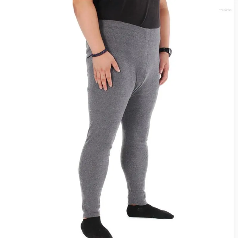 Men's Sleepwear Autumn Winter Big Size Men Underwear Super Soft Cotton Pants Plus Long Johns Mens Tight 7XL 6XL 5XL 4XL 3XL