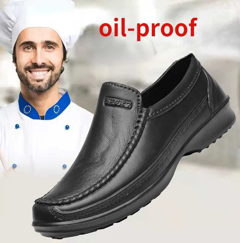 Scarpe eleganti Scarpe da cuoco Scarpe da pescatore Funzione impermeabile Scarpe EVA Antiscivolo Sicurezza Cucina Scarpe da lavoro autunnali per uomo L230720