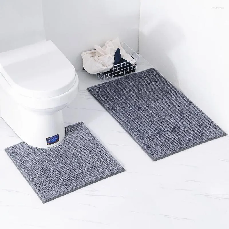 Banyo paspasları 2pcs/set kaymaz mat halı mutfak kapı yolu ayaklar kayma önleyici şerit paspas zemin halı