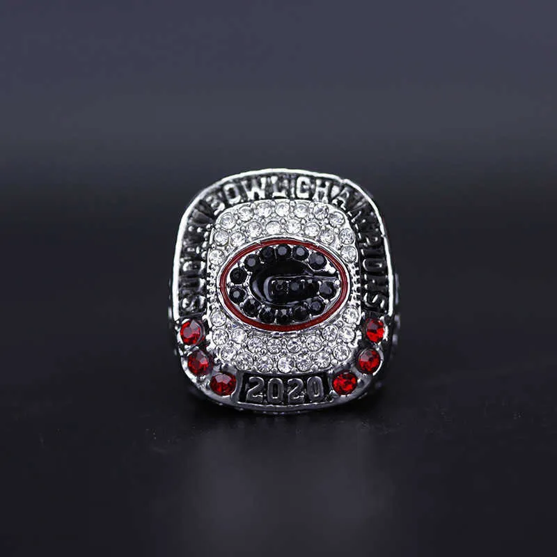 Кластерные кольца 2020 Sec University of Georgia Bulldog Championship, мужское кольцо, репринт