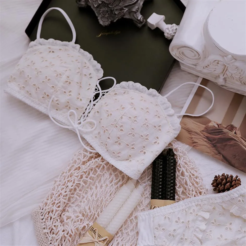 Lolita Luxury Wire Bra And Panty Set Back With Embroidery Lounge Lingerie  For Women And Girls Gr2077 From Ai810, $18.04