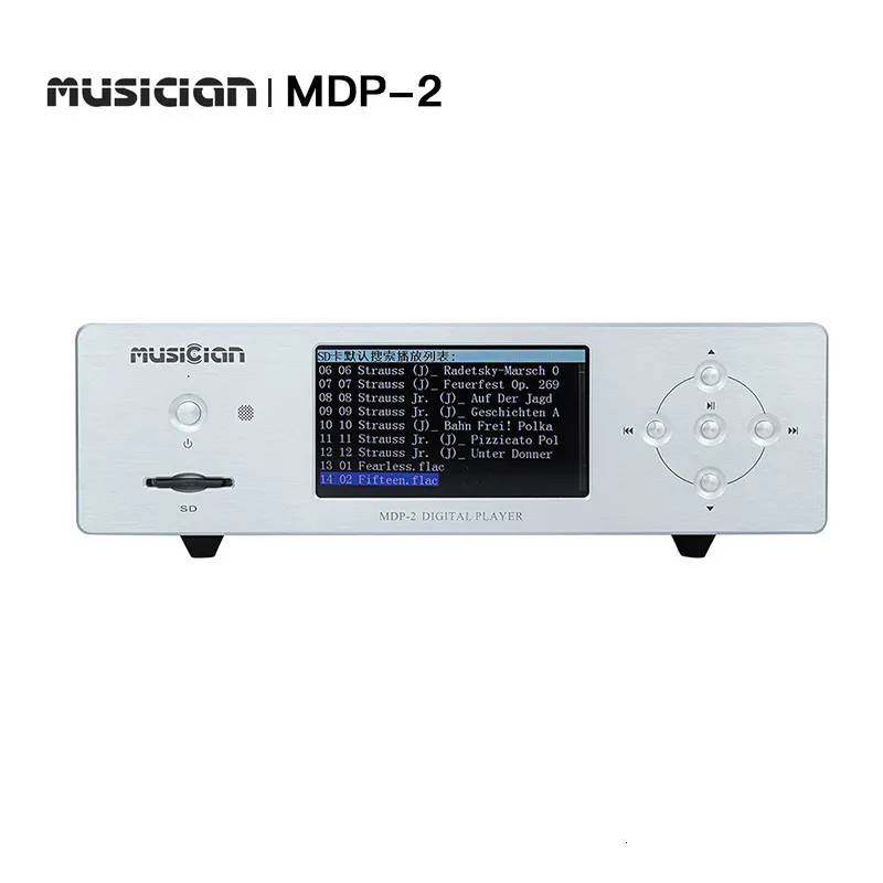 Koptelefoon Koptelefoon Muzikant MDP2 SD-kaart U-schijf USB Digitale speler 43 inch DSD Gebalanceerd I2Soptische vezelcoaxiaalAES-uitgang 10w HOME-speler 230719