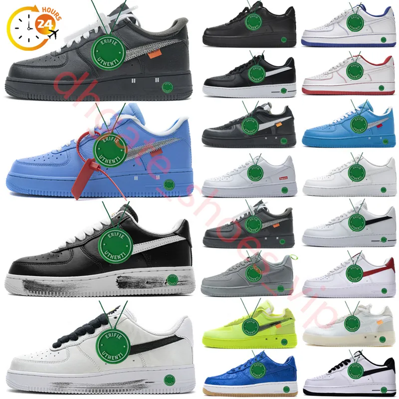 Designer Hommes Femmes Chaussures de course Triple Blanc Multi-Color Flyline Chaussures Midnight Navy Sport Skateboarding Ones Low Cut Noir Baskets d'extérieur Baskets