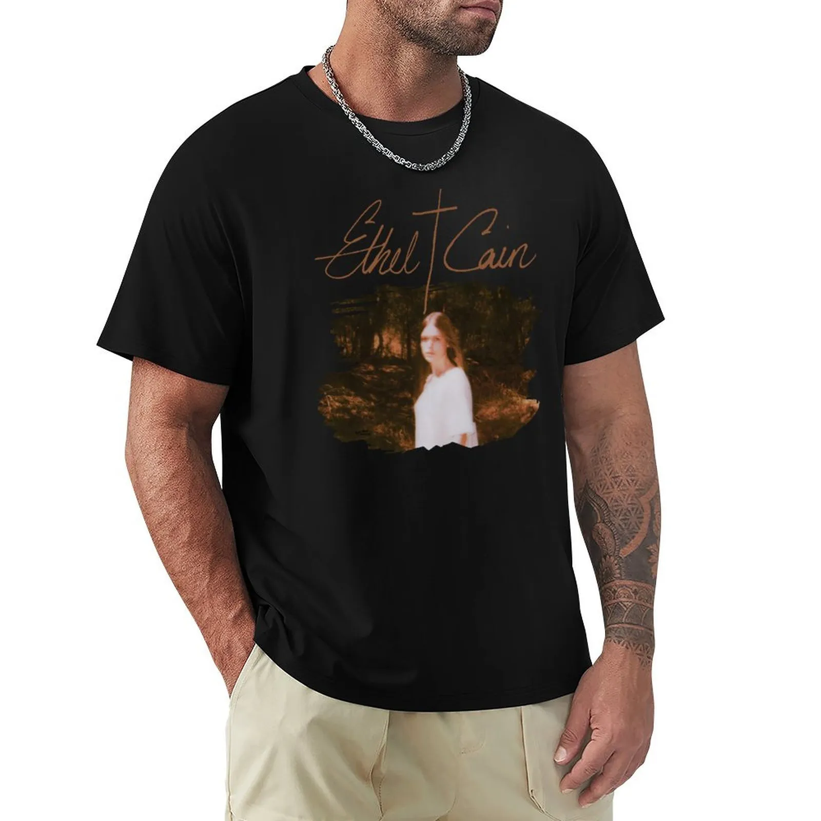 Regatas masculinas Ethel Cain Po com texto v2 TShirt Graphics t shirt homem tops fofos camisetas gráficas masculinas hip hop 230720