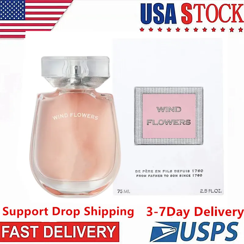 Women's Perfume Wind Flowers Perfume Long Lasting Eau De Toilette Men's Perfume Fast Delivery