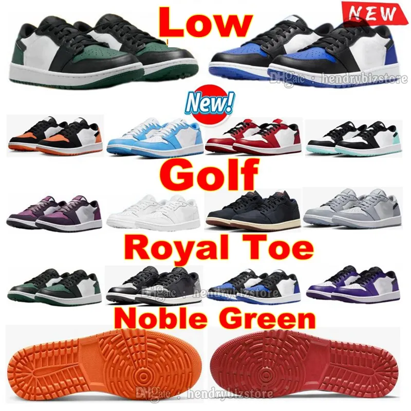 Низкие гольф -обувь королевская кроссовка для кроссовка для кроссовки в фиолетовом дымном куряке. Грин зеленые кроссовки Тройная белая тень университет голубой восторг -волк серый разбитый заклятый
