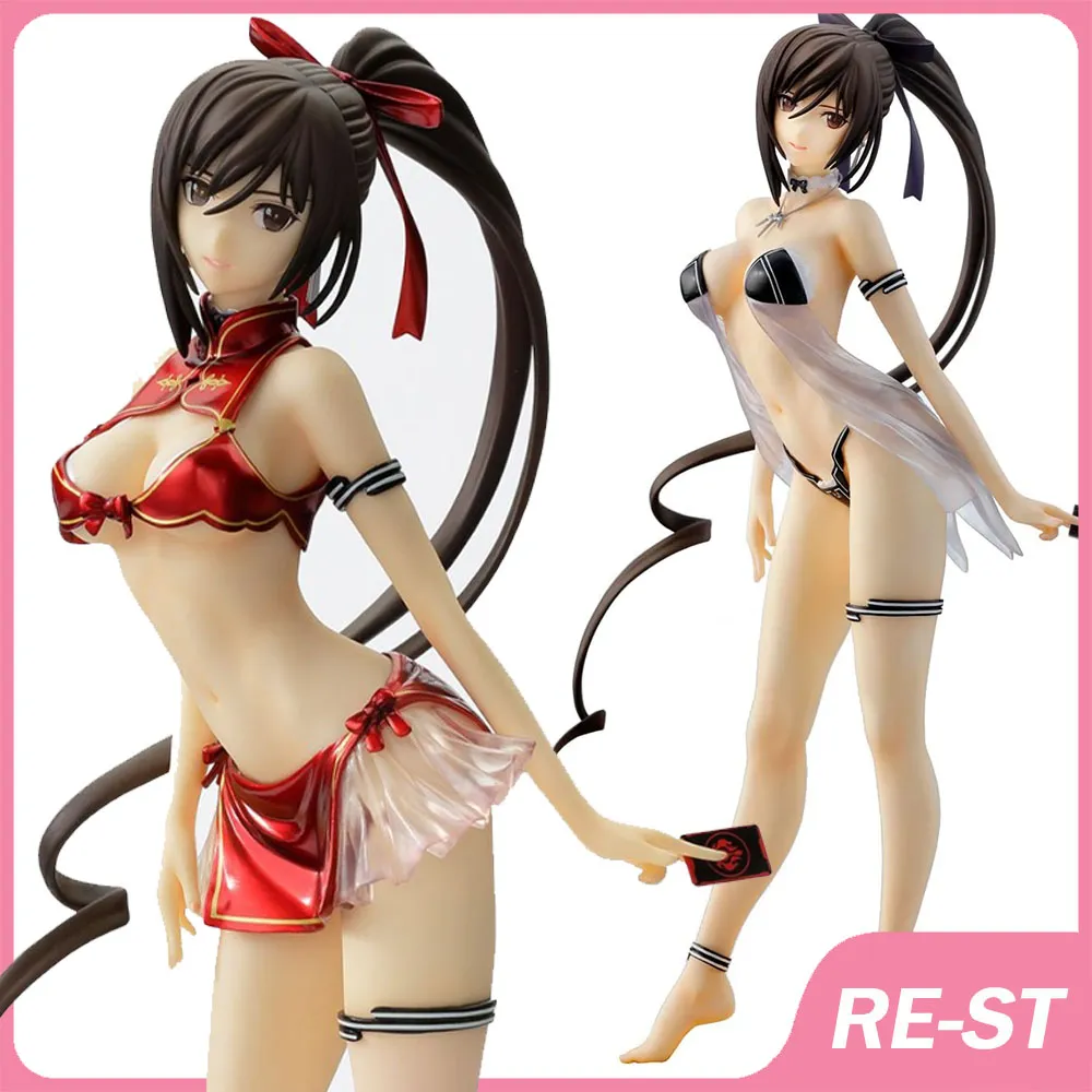 Figuras de Anime Manga 18+, figuras japonesas de chicas de Anime, heroínas de playa brillantes, traje de baño Sakuya Ver.1/7, figura completa, decoraciones de escritorio, modelo de Juguetes