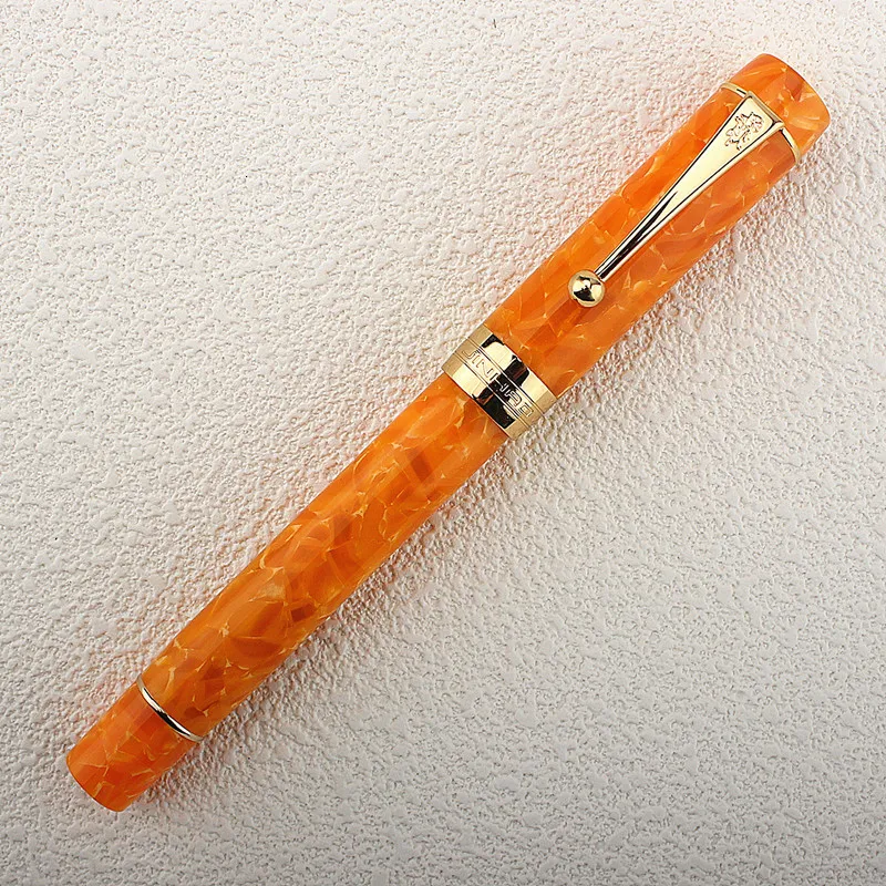 Gift Fountain Pen: Jinhao 100 Orange Fountain Pen with Fine