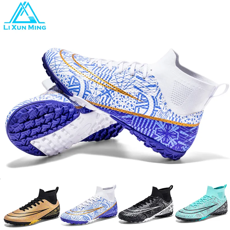 Ultra Light High Ankle Safety Football Boots For Men And Boys Antiskid
