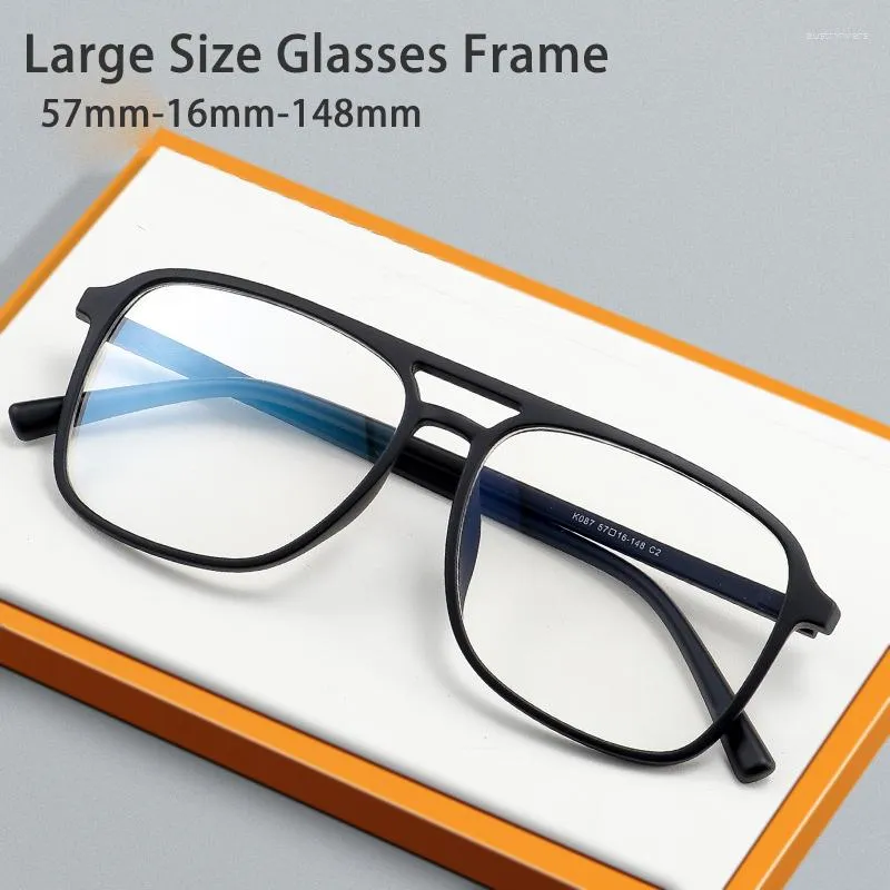 Retro Pilot Sunglasses Frames - Lightweight TR90 Double  display picture 2