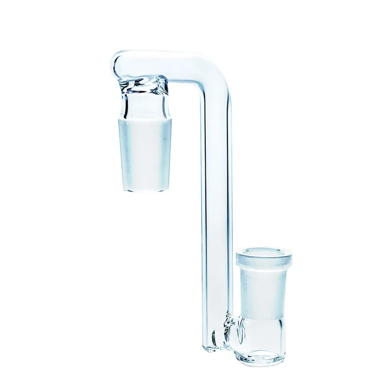 Schlankes und einfaches weibliches bis männliches Drop-Down-Glas-Adapter Shisha Bong 14 und 18 mm weiblich zu männlich