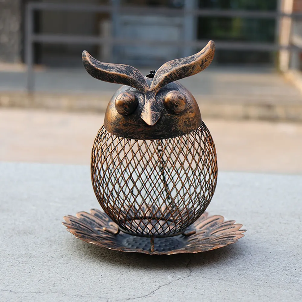 Décorations De Jardin Wild Bird Owl Shape Feeder Extérieur Hanging Colibri  Mangeoires Décor Accessoires Pour Cour Extérieure 230719 Du 13,18 €