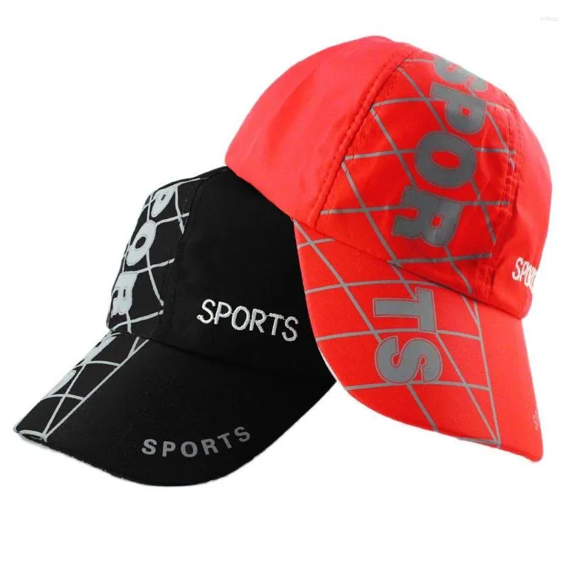 Ball Caps Summer Outdoor Unisexe Ultra Thin Fast Séchage Super Light Facile à transporter Soft Top Baseball For Men Women Grid Cool Hat Q161