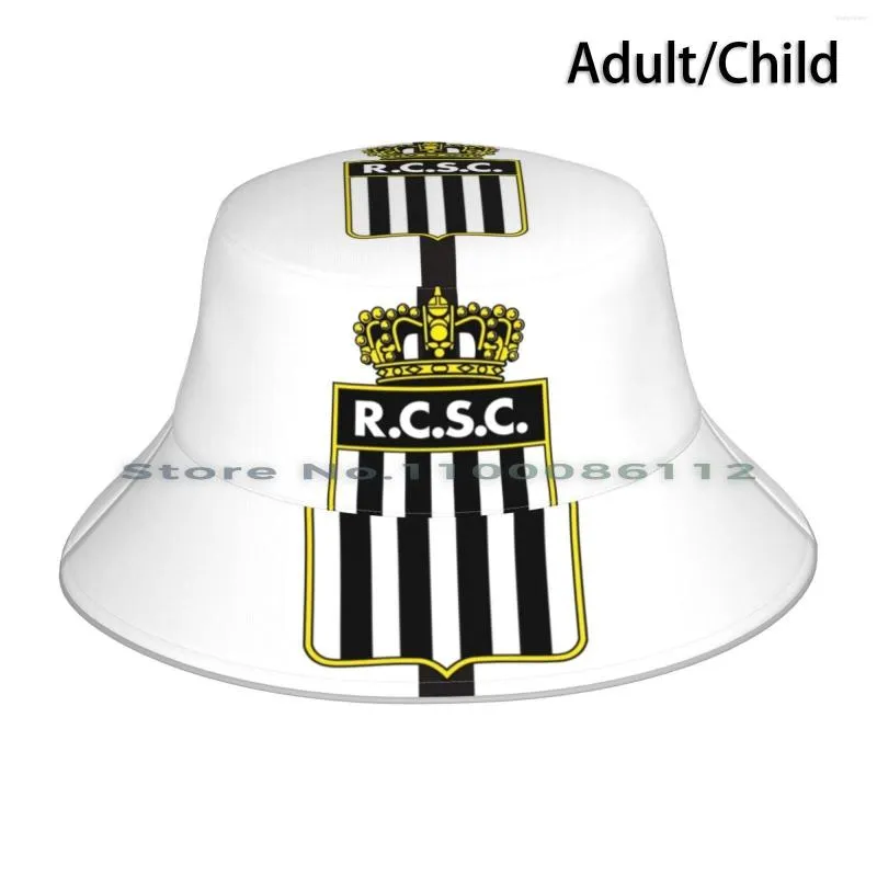 Berets Charleroi Footbal Fans Ultras Hooligans Belgium Bucket Hat Sun Cap Love My 1312