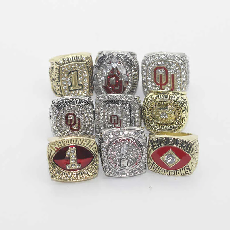 9 Oklahoma State University Jumper Championship Rings