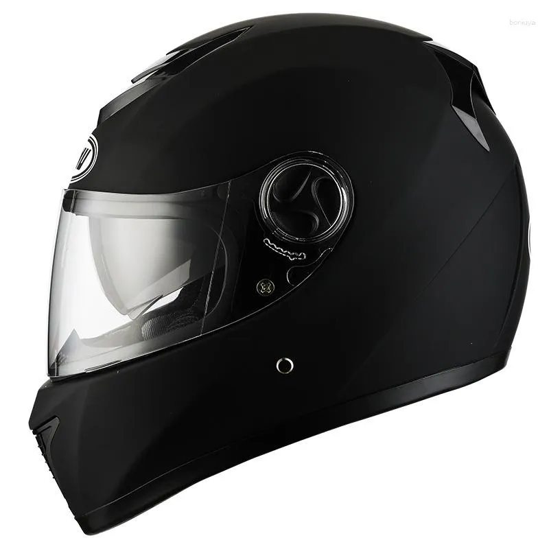 Motorcykelhjälmar Dual Mirror Helmet For Men and Women All Seasons Universal Safety Accessories