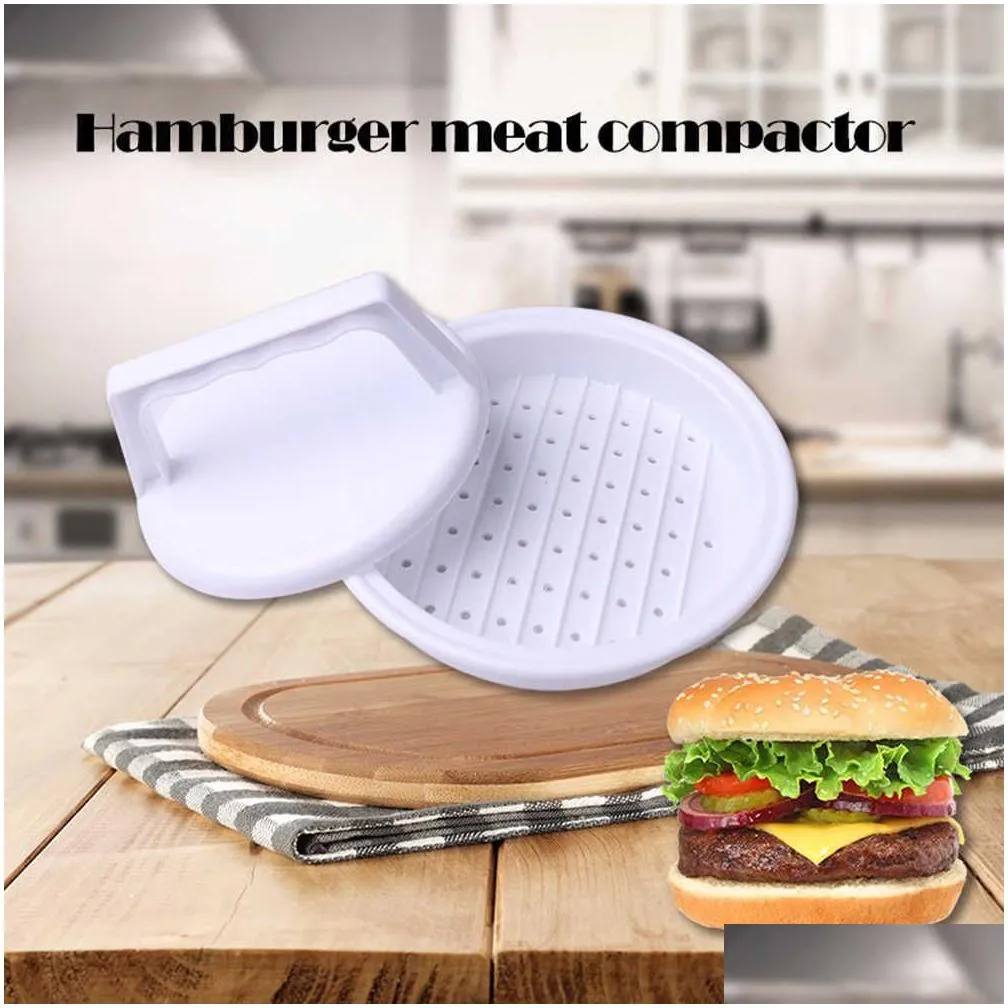 poultry tools hamburger maker round shape hamburger press non-stick meat burger chef cutlets beef grill burger press patty maker mold