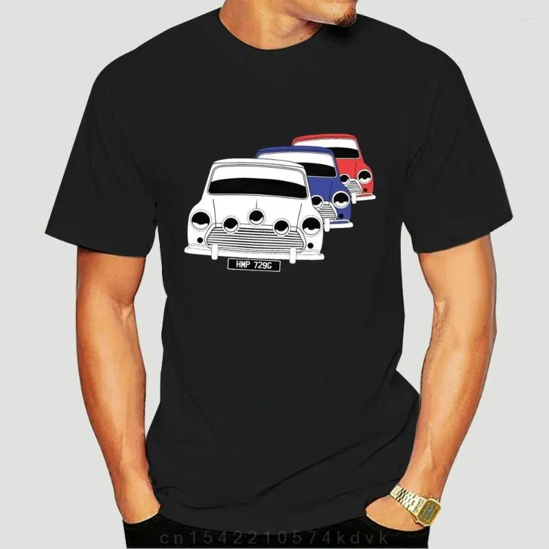 Heren T-shirts CUSTOM HTees T-shirt- Minis From THE ITALIAN JOB Pick Your Own Plate S-XXXL Tee Shirt Mens 2023 Printing-3496A