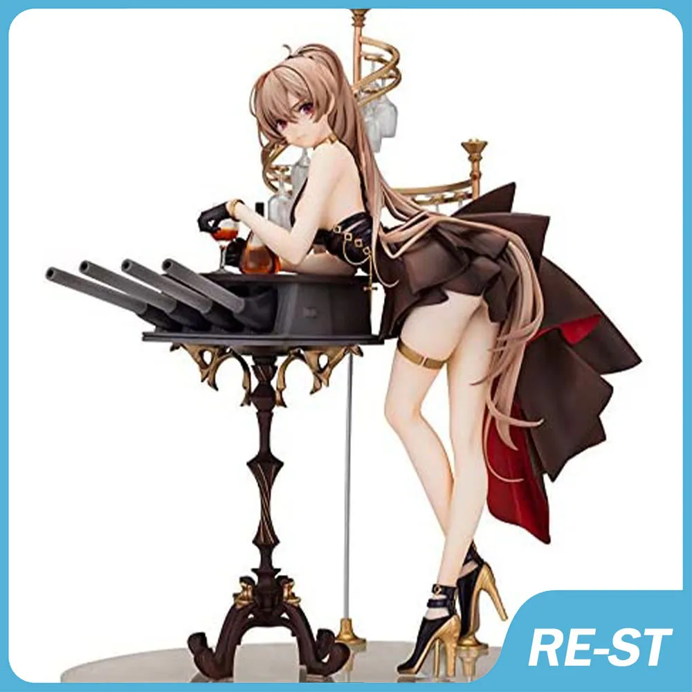 Anime Manga Giochi di animazione popolari Azur Lane Anime Figure MNF Jean Bart 1/7 Pvc Action Figurine Collection Modello Giocattoli Decorazione scrivania