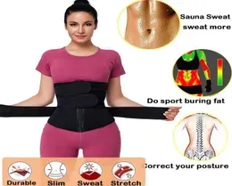Shaperwear Waist Trainer Neoprene Belt Cincher Body Shaper Tummy Control Strap Slimming Sweat Fat Burning belt epacket5838531