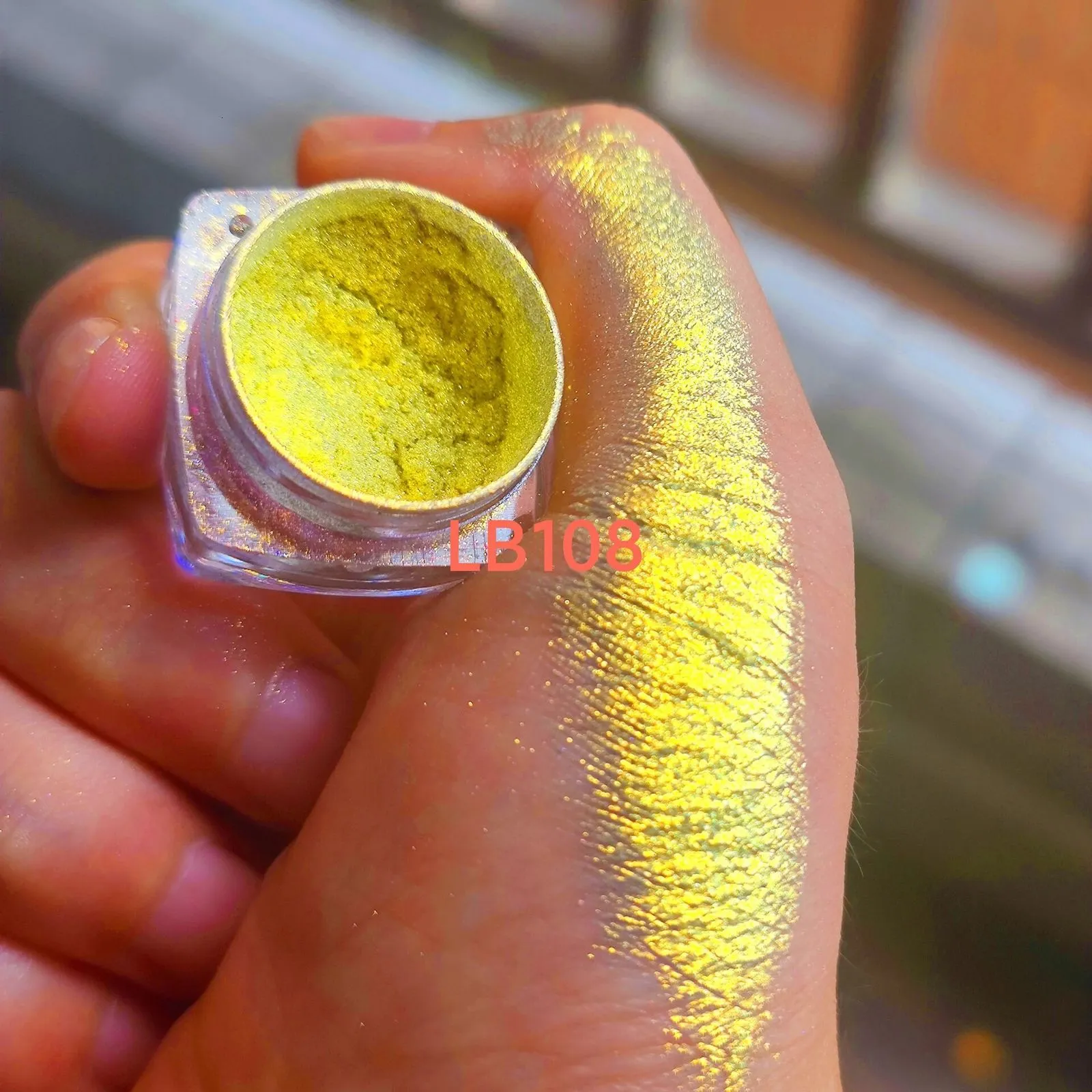 Body Glitter 1GPCS Aurora Loose Duochrome Eye Chameleon Pigment Eyeshadow Cosmetic grad 230719