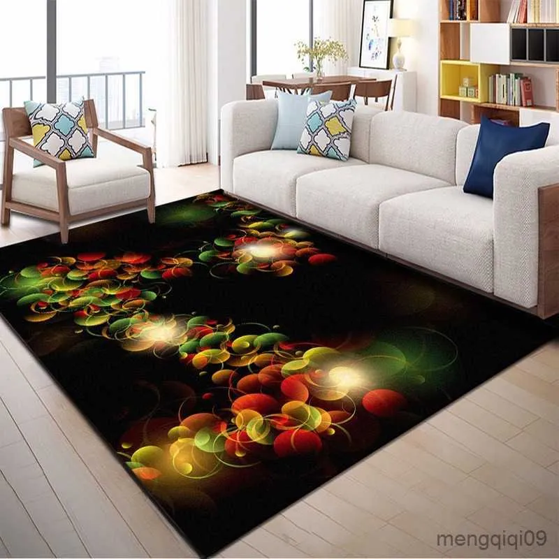 Tapis décoratifs salon tapis de sol tapis de chambre paillasson d'entrée tapis moderne anti-dérapant cuisine tapis de cuisine 120x160cm R230720