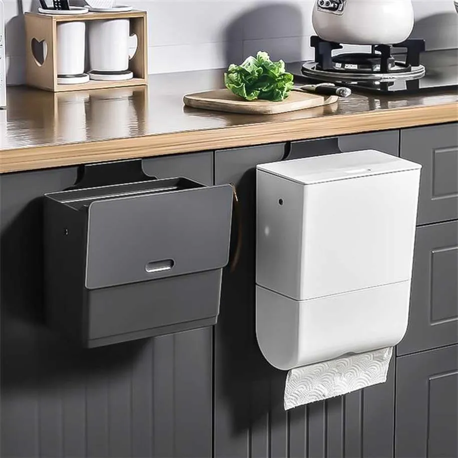 Hanging Waste Bins Wall Mounted Trash Can For Kitchen Garbage Bin With