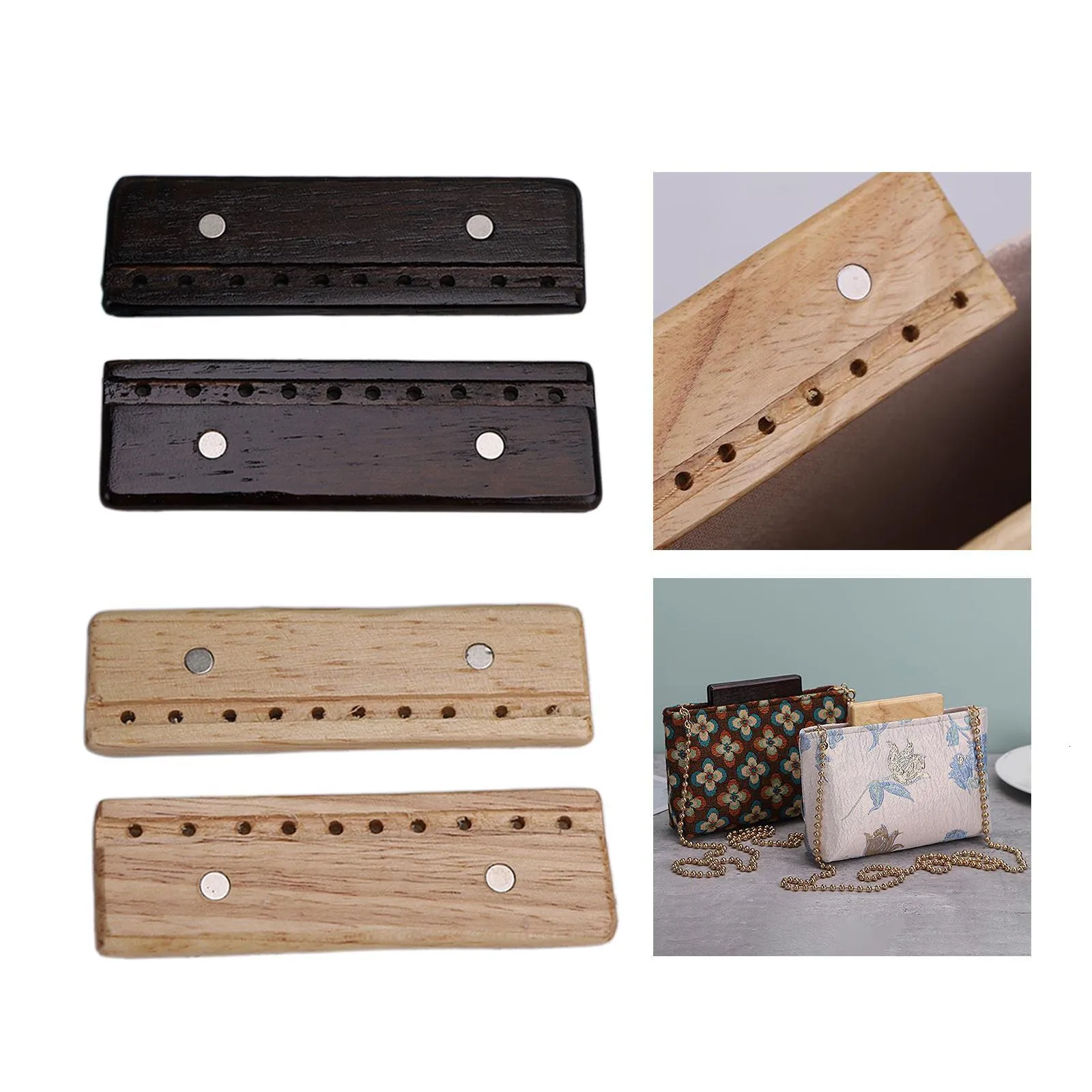 Wooden Purse Frame Tote Purse Frame Accessories Bag Hanger for Craft Sewer