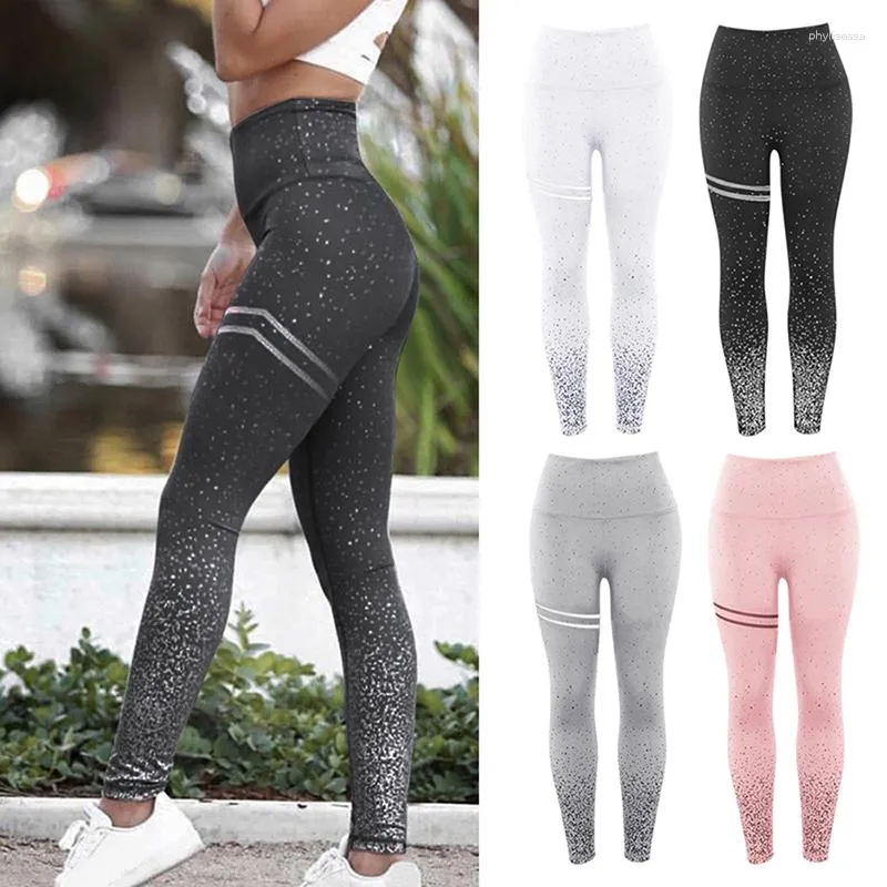 Leggings da donna Saldi Fitness Pantaloni da corsa a figura intera da donna Comodi e aderenti Yoga Capri