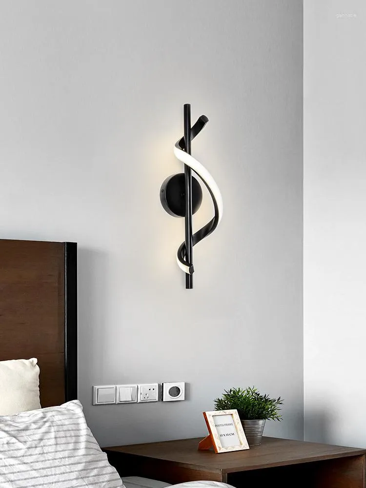 Wandlamp Modern Minimalistisch Lange Strip Lampsh Gemonteerd Lineair Licht Eenvoudig Led